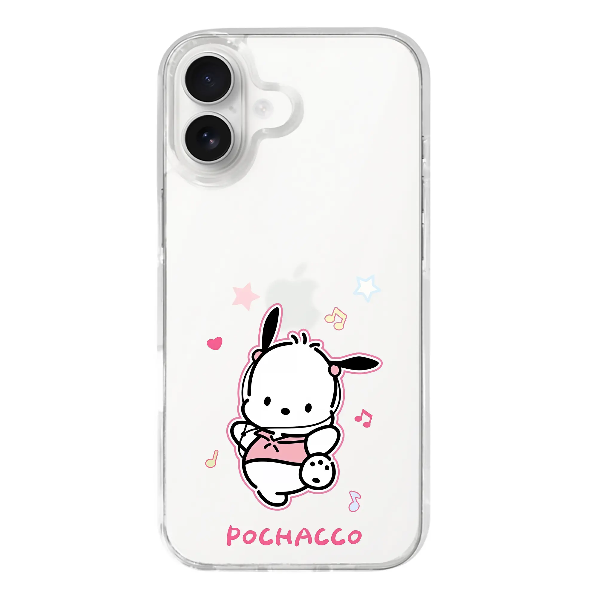 サンリオ グッズ,ポチャッコ - iPhone 17シリーズ 透明スマホケース – 薄型・耐衝撃・精密フィット保護カバー